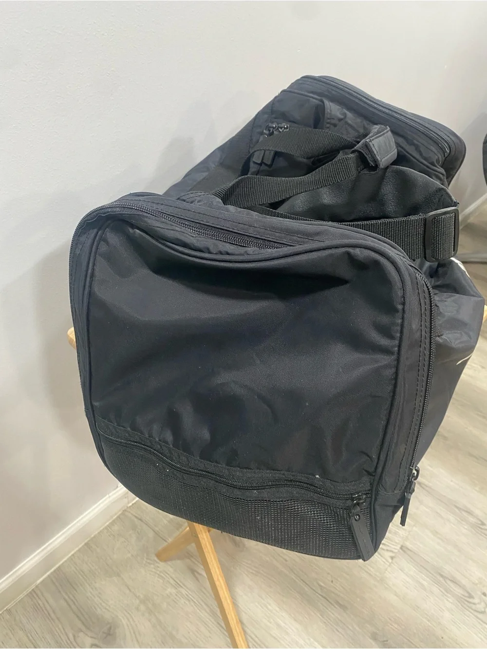 Vintage Polo Ralph Lauren Black Duffel Bag